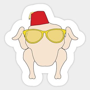 Friends Turkey Sticker